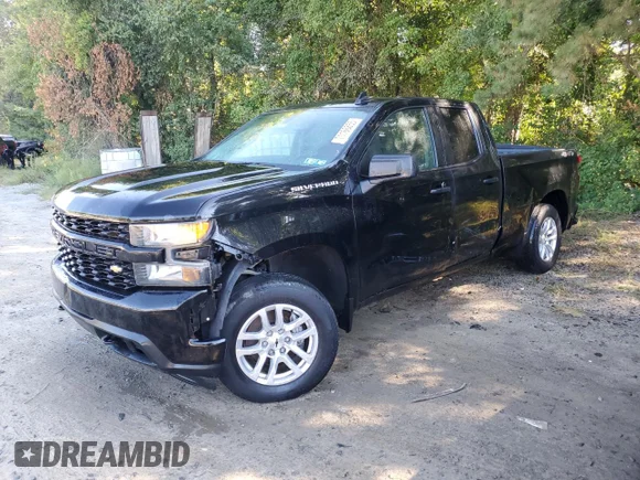 ✅ 2019 Chevrolet Silverado 1500 Custom • VIN: 1GCRYBEH3KZ361893 • Lot: 71166855. Listed on Copart with Not provided. Free auction sales archive from the USA and detailed vehicle history report at DreamBid. Image 1.