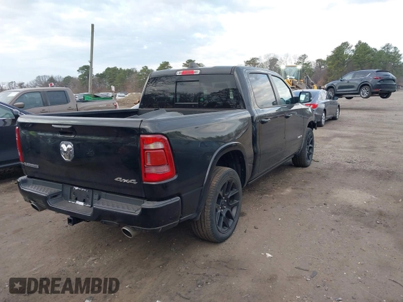 ✅ 2019 Ram 1500 Laramie • VIN: 1C6SRFJT4KN787574 • Лот: 44707052. Опубліковано раніше на IAAI з пробігом 108 112 миль. Безкоштовний доступ до архіву аукціонних продажів зі США та докладний звіт про історію автомобіля на DreamBid. Зображення 4.