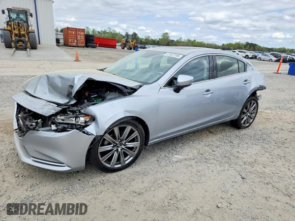 ✅ 2018 Mazda 6 Grand Touring Reserve • VIN: JM1GL1WY6J1302140 • Лот: 47522166. Опубликован ранее на Copart с пробегом 56 428 миль. Бесплатный доступ к архиву аукционных продаж из США и подробный отчёт об истории автомобиля на DreamBid. Изображение 1.