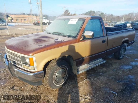 ✅ 1990 Chevrolet Silverado 1500 • VIN: 1GCDC14K2LE112753 • Lot: 44315541. Listed on IAAI with 336,061 mi. Free auction sales archive from the USA and detailed vehicle history report at DreamBid. Image 2.