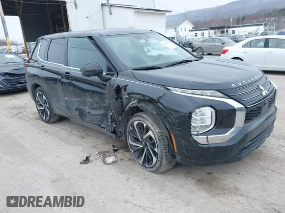 ✅ 2022 Mitsubishi Outlander ES • VIN: JA4J4TA8XNZ012751 • Lot: 44365925. Wystawiony na IAAI z przebiegiem 89 778 mil. Bezpłatny archiwum sprzedaży aukcyjnych z USA i szczegółowy raport historii pojazdu na DreamBid. Zdjęcie 1.