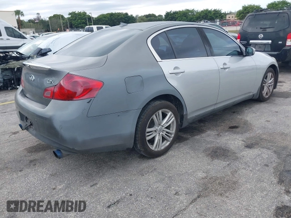 ✅ 2012 Infiniti G37 x • VIN: JN1CV6AR5CM670190 • Lot: 44142847. Wystawiony na IAAI z przebiegiem 150 503 mil. Bezpłatny archiwum sprzedaży aukcyjnych z USA i szczegółowy raport historii pojazdu na DreamBid. Zdjęcie 4.