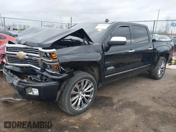 ✅ 2014 Chevrolet Silverado 1500 High Country • VIN: 3GCUKTEC2EG524169 • Lot: 44779017. Wystawiony na IAAI z przebiegiem 178 897 mil. Bezpłatny archiwum sprzedaży aukcyjnych z USA i szczegółowy raport historii pojazdu na DreamBid. Zdjęcie 2.