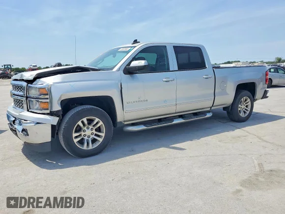 ✅ 2015 Chevrolet Silverado 1500 LT • VIN: 3GCUKREC1FG198059 • Лот: 53833966. Опубликован ранее на Copart с пробегом 283 880 миль. Бесплатный доступ к архиву аукционных продаж из США и подробный отчёт об истории автомобиля на DreamBid. Изображение 1.