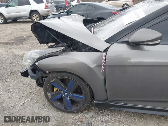 ✅ 2014 Hyundai Veloster Turbo R-Spec • VIN: KMHTC6AEXEU208478 • Лот: 44843979. Опубліковано раніше на IAAI з пробігом 108 875 миль. Безкоштовний доступ до архіву аукціонних продажів зі США та докладний звіт про історію автомобіля на DreamBid. Зображення 6.