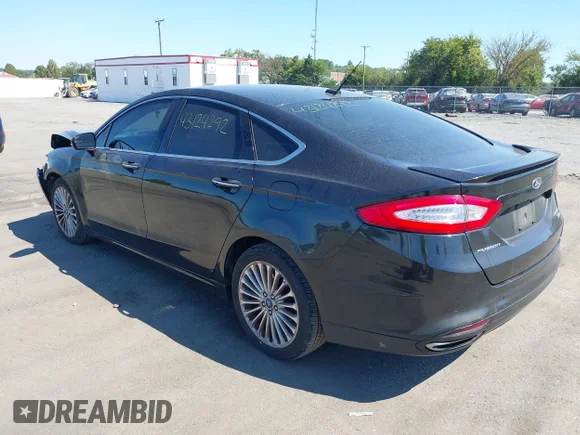 ✅ 2014 Ford Fusion Titanium • VIN: 3FA6P0K9XER330985 • Лот: 43124292. Опубліковано раніше на IAAI з пробігом 85 879 миль. Безкоштовний доступ до архіву аукціонних продажів зі США та докладний звіт про історію автомобіля на DreamBid. Зображення 3.