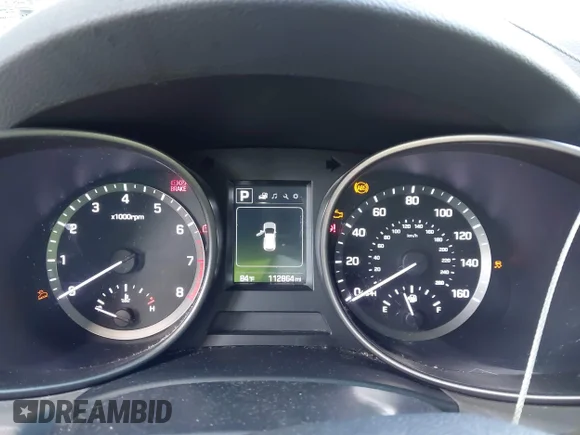✅ 2017 Hyundai Santa Fe 2.4L • VIN: 5NMZUDLB1HH031401 • Lot: 44943094. Listed on IAAI with 112,864 mi. Free auction sales archive from the USA and detailed vehicle history report at DreamBid. Image 7.