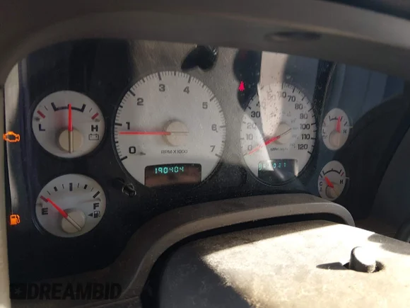 ✅ 2002 Dodge 1500 • VIN: 1D7HU18Z62J223100 • Lot: 45498200. Listed on IAAI with 190,404 mi. Free auction sales archive from the USA and detailed vehicle history report at DreamBid. Image 7.
