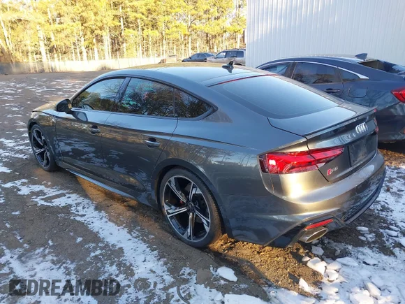 ✅ 2023 Audi RS 5 Sportback • VIN: WUAAWCF51PA900985 • Lot: 44281595. Listed on IAAI with 51,028 mi. Free auction sales archive from the USA and detailed vehicle history report at DreamBid. Image 3.