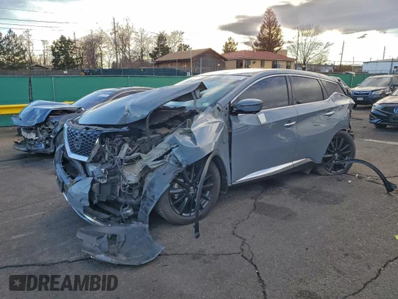 ✅ 2021 Nissan Murano SL • VIN: 5N1AZ2CS1MC124331 • Лот: 94306445. Опубликован ранее на Copart с пробегом 52 526 миль. Бесплатный доступ к архиву аукционных продаж из США и подробный отчёт об истории автомобиля на DreamBid. Изображение 1.