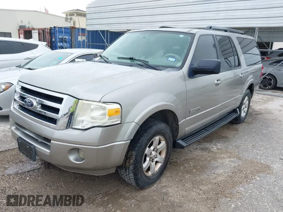 ✅ 2008 Ford Expedition Max SSV • VIN: 1FMFK15558LA23049 • Lot: 45229226. Wystawiony na IAAI z przebiegiem 224 430 mil. Bezpłatny archiwum sprzedaży aukcyjnych z USA i szczegółowy raport historii pojazdu na DreamBid. Zdjęcie 2.