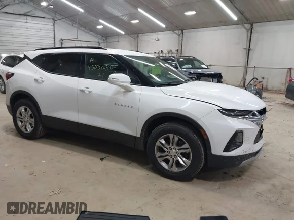 ✅ 2021 Chevrolet Blazer LT • VIN: 3GNKBHR49MS559785 • Лот: 45051640. Опубліковано раніше на IAAI з пробігом 74 989 миль. Безкоштовний доступ до архіву аукціонних продажів зі США та докладний звіт про історію автомобіля на DreamBid. Зображення 1.