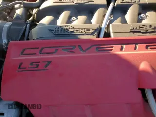 2013 Chevrolet Corvette with VIN 1G1YZ3DEXD5701906, listed as a Copart auction lot 84266184 with 53,483 mi miles and Salvage title. Bid and sale history available at DreamBid. Image 13.