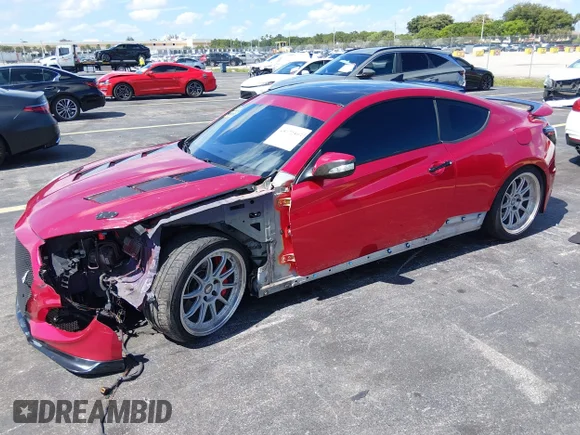 ✅ 2013 Hyundai Genesis Coupe Grand Touring • VIN: KMHHU6KJ5DU107961 • Lot: 45172593. Wystawiony na IAAI z przebiegiem 84 150 mil. Bezpłatny archiwum sprzedaży aukcyjnych z USA i szczegółowy raport historii pojazdu na DreamBid. Zdjęcie 17.