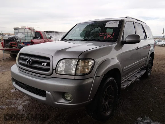 ✅ 2003 Toyota Sequoia SR5 • VIN: 5TDZT34A13S195482 • Lot: 44375705. Wystawiony na IAAI z przebiegiem 295 072 mil. Bezpłatny archiwum sprzedaży aukcyjnych z USA i szczegółowy raport historii pojazdu na DreamBid. Zdjęcie 2.