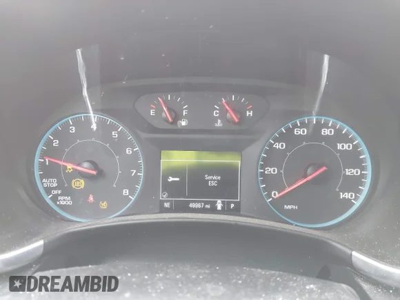 ✅ 2020 Chevrolet Equinox LS • VIN: 2GNAXHEV4L6259936 • Lot: 43760875. Wystawiony na IAAI z przebiegiem 49 967 mil. Bezpłatny archiwum sprzedaży aukcyjnych z USA i szczegółowy raport historii pojazdu na DreamBid. Zdjęcie 7.