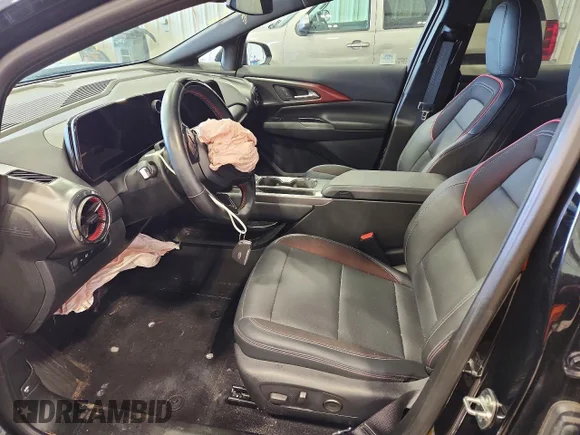 ✅ 2024 Chevrolet Equinox EV RS • VIN: 3GN7DNRP3RS212369 • Lot: 79513505. Wystawiony na Copart z przebiegiem 55 388 mil. Bezpłatny archiwum sprzedaży aukcyjnych z USA i szczegółowy raport historii pojazdu na DreamBid. Zdjęcie 7.