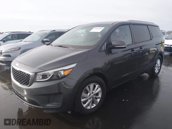 ✅ 2017 Kia Sedona LX • VIN: KNDMB5C12H6329269 • Lot: 43896559. Listed on IAAI with 81,793 mi. Free auction sales archive from the USA and detailed vehicle history report at DreamBid. Image 2.
