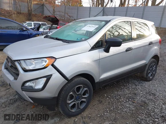 ✅ 2021 Ford EcoSport S • VIN: MAJ6S3FL0MC427891 • Lot: 41802565. Wystawiony na IAAI z przebiegiem 25 819 mil. Bezpłatny archiwum sprzedaży aukcyjnych z USA i szczegółowy raport historii pojazdu na DreamBid. Zdjęcie 2.