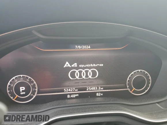 ✅ 2018 Audi A4 Premium Plus • VIN: WAUENAF45JA158883 • Lot: 62233834. Wystawiony na Copart z przebiegiem 52 427 mil. Bezpłatny archiwum sprzedaży aukcyjnych z USA i szczegółowy raport historii pojazdu na DreamBid. Zdjęcie 9.