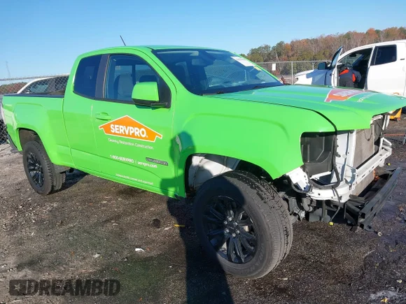✅ 2022 GMC Canyon 2WD Elevation • VIN: 1GTH5CEA6N1326443 • Lot: 43672538. Listed on IAAI with 69,413 mi. Free auction sales archive from the USA and detailed vehicle history report at DreamBid. Image 1.
