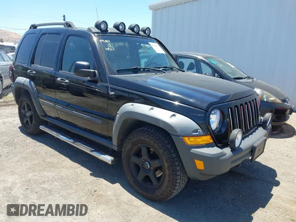 ✅ 2006 Jeep Liberty Renegade • VIN: 1J4GL38K96W127911 • Lot: 45448271. Listed on IAAI with 163,023 mi. Free auction sales archive from the USA and detailed vehicle history report at DreamBid. Image 1.