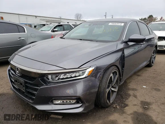 ✅ 2020 Honda Accord Sport • VIN: 1HGCV1F36LA157053 • Lot: 75692973. Wystawiony na Copart z przebiegiem 29 319 mil. Bezpłatny archiwum sprzedaży aukcyjnych z USA i szczegółowy raport historii pojazdu na DreamBid. Zdjęcie 1.