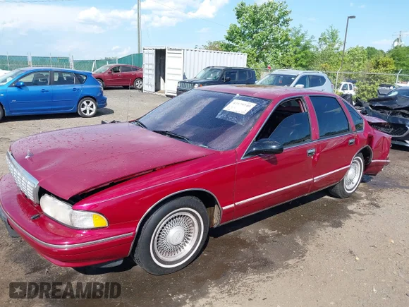 ✅ 1996 Chevrolet Caprice 1SA Special Value • VIN: 1G1BL52P2TR170330 • Лот: 42179740. Опубликован ранее на IAAI с пробегом 169 555 миль. Бесплатный доступ к архиву аукционных продаж из США и подробный отчёт об истории автомобиля на DreamBid. Изображение 2.