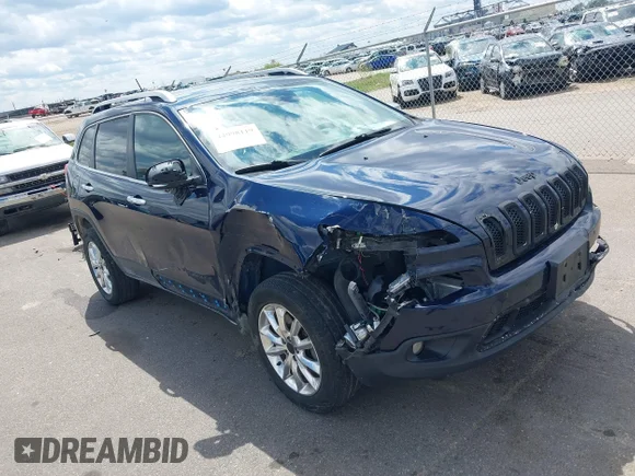 ✅ 2014 Jeep Cherokee Limited • VIN: 1C4PJMDS3EW227993 • Лот: 44998119. Опубликован ранее на IAAI с пробегом 196 992 миль. Бесплатный доступ к архиву аукционных продаж из США и подробный отчёт об истории автомобиля на DreamBid. Изображение 1.