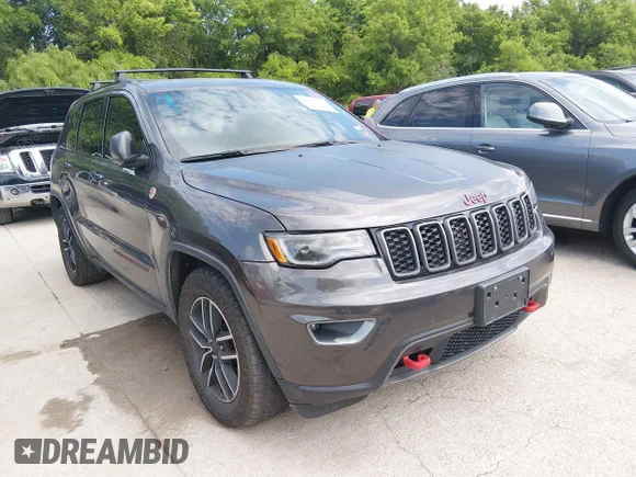 ✅ 2021 Jeep Grand Cherokee Trailhawk • VIN: 1C4RJFLG9MC564847 • Lot: 44837038. Listed on IAAI with 79,174 mi. Free auction sales archive from the USA and detailed vehicle history report at DreamBid. Image 1.
