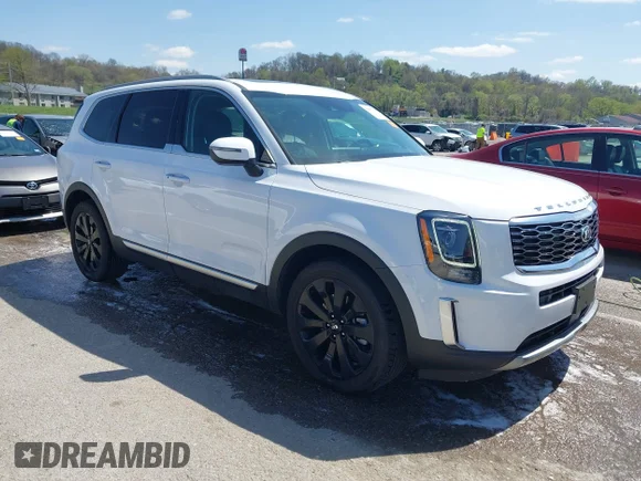 ✅ 2021 Kia Telluride S • VIN: 5XYP6DHC3MG125920 • Lot: 41977119. Listed on IAAI with 61,975 mi. Free auction sales archive from the USA and detailed vehicle history report at DreamBid. Image 1.