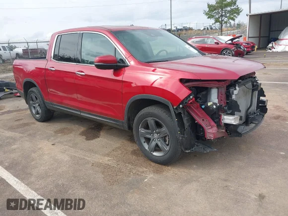 ✅ 2023 Honda Ridgeline RTL-E • VIN: 5FPYK3F7XPB024800 • Лот: 44581315. Опубликован ранее на IAAI с пробегом 26 888 миль. Бесплатный доступ к архиву аукционных продаж из США и подробный отчёт об истории автомобиля на DreamBid. Изображение 1.