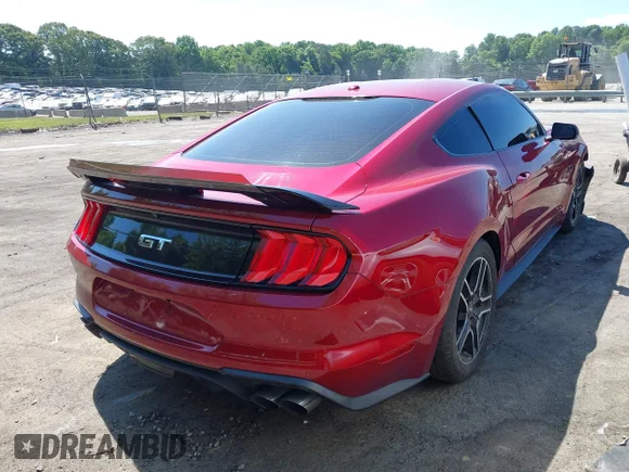 ✅ 2019 Ford Mustang GT Premium • VIN: 1FA6P8CF3K5205358 • Lot: 45304818. Wystawiony na IAAI z przebiegiem 85 684 mil. Bezpłatny archiwum sprzedaży aukcyjnych z USA i szczegółowy raport historii pojazdu na DreamBid. Zdjęcie 4.