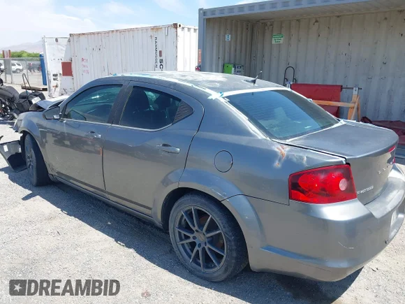 ✅ 2012 Dodge Avenger SE • VIN: 1C3CDZAB1CN158509 • Lot: 42569142. Listed on IAAI with 97,015 mi. Free auction sales archive from the USA and detailed vehicle history report at DreamBid. Image 3.
