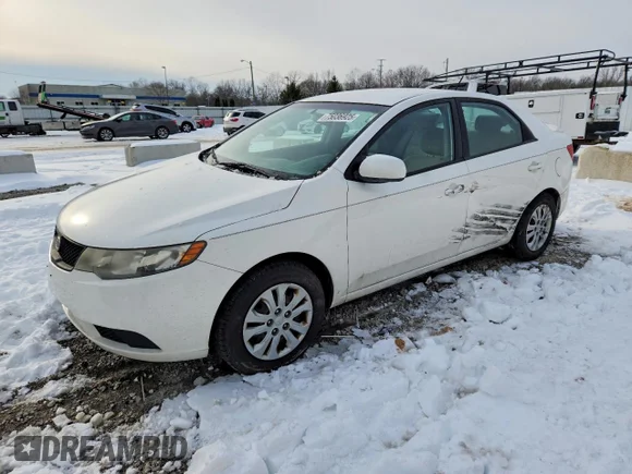 ✅ 2010 Kia Forte LX • VIN: KNAFT4A26A5285068 • Lot: 75036925. Listed on Copart with 184,386 mi. Free auction sales archive from the USA and detailed vehicle history report at DreamBid. Image 1.