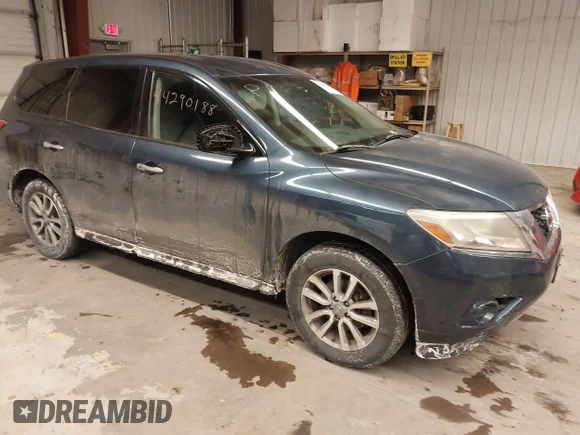 ✅ 2014 Nissan Pathfinder Platinum • VIN: 5N1AR2MM7EC654367 • Лот: 44290188. Опубліковано раніше на IAAI з пробігом 224 143 миль. Безкоштовний доступ до архіву аукціонних продажів зі США та докладний звіт про історію автомобіля на DreamBid. Зображення 1.