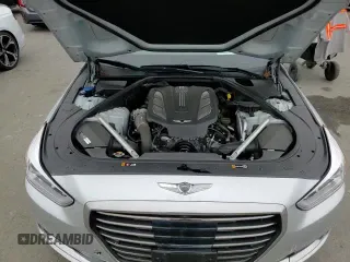 ✅ 2018 Genesis G90 Premium • VIN: KMHG34JA2JU045418 • Lot: 67905665. Listed on Copart with 91,040 mi. Free auction sales archive from the USA and detailed vehicle history report at DreamBid. Image 13.