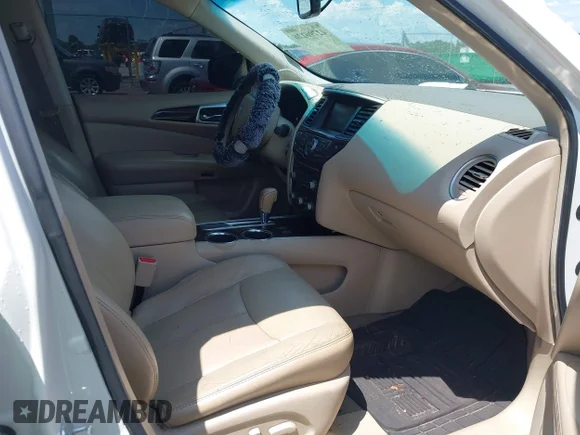 ✅ 2013 Nissan Pathfinder S • VIN: 5N1AR2MN9DC676975 • Lot: 42796226. Wystawiony na IAAI z przebiegiem 242 289 mil. Bezpłatny archiwum sprzedaży aukcyjnych z USA i szczegółowy raport historii pojazdu na DreamBid. Zdjęcie 5.
