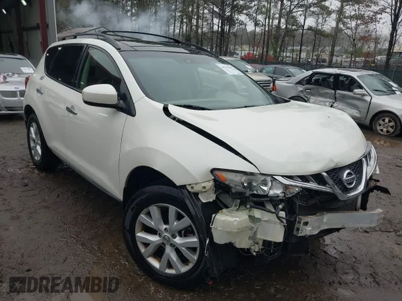 ✅ 2012 Nissan Murano SL • VIN: JN8AZ1MW6CW208646 • Лот: 44515098. Опубліковано раніше на IAAI з пробігом 112 802 миль. Безкоштовний доступ до архіву аукціонних продажів зі США та докладний звіт про історію автомобіля на DreamBid. Зображення 1.