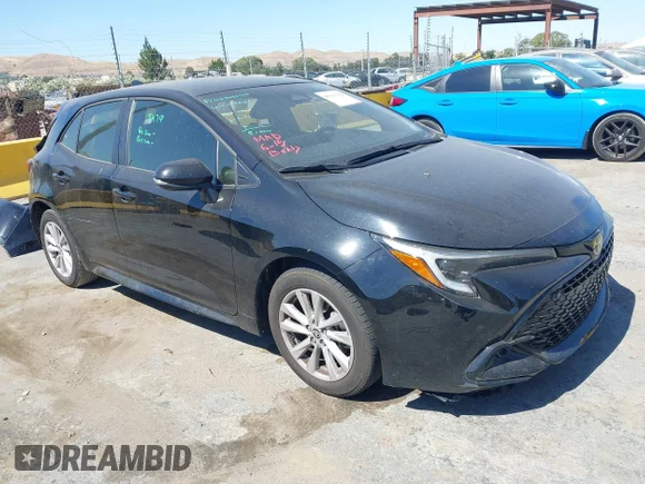 ✅ 2023 Toyota Corolla SE • VIN: JTND4MBEXP3208395 • Lot: 45363541. Listed on IAAI with 18,932 mi. Free auction sales archive from the USA and detailed vehicle history report at DreamBid. Image 1.