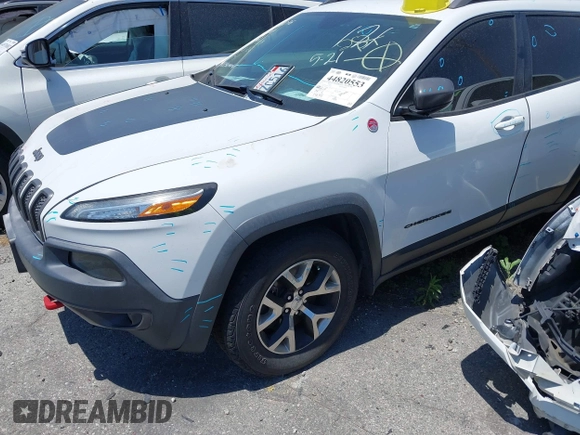 ✅ 2016 Jeep Cherokee Trailhawk • VIN: 1C4PJMBS0GW278034 • Lot: 44820553. Wystawiony na IAAI z przebiegiem 146 902 mil. Bezpłatny archiwum sprzedaży aukcyjnych z USA i szczegółowy raport historii pojazdu na DreamBid. Zdjęcie 2.