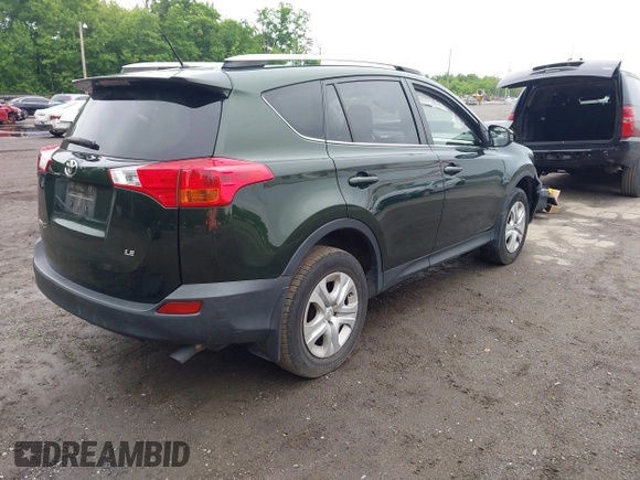 ✅ 2013 Toyota RAV4 LE • VIN: JTMZFREV4D5004589 • Lot: 45059100. Wystawiony na IAAI z przebiegiem 128 814 mil. Bezpłatny archiwum sprzedaży aukcyjnych z USA i szczegółowy raport historii pojazdu na DreamBid. Zdjęcie 4.