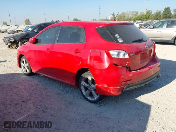 ✅ 2009 Toyota Matrix S • VIN: 2T1KE40E79C016342 • Lot: 43217665. Wystawiony na IAAI z przebiegiem 145 236 mil. Bezpłatny archiwum sprzedaży aukcyjnych z USA i szczegółowy raport historii pojazdu na DreamBid. Zdjęcie 3.