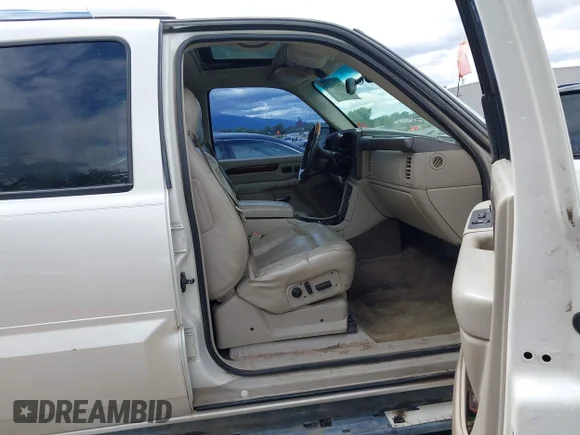 ✅ 2002 Cadillac Escalade • VIN: 1GYEK63N22R277901 • Lot: 45414974. Wystawiony na IAAI z przebiegiem 254 144 mil. Bezpłatny archiwum sprzedaży aukcyjnych z USA i szczegółowy raport historii pojazdu na DreamBid. Zdjęcie 5.