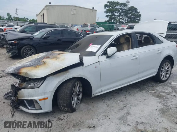✅ 2019 Audi A4 Premium Plus • VIN: WAUENAF4XKA066427 • Lot: 45185333. Wystawiony na IAAI z przebiegiem Nie podano. Bezpłatny archiwum sprzedaży aukcyjnych z USA i szczegółowy raport historii pojazdu na DreamBid. Zdjęcie 2.