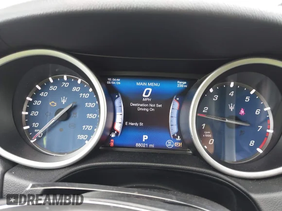 ✅ 2017 Maserati Ghibli • VIN: ZAM57XSA7H1218745 • Лот: 44527879. Опубліковано раніше на IAAI з пробігом 88 021 миль. Безкоштовний доступ до архіву аукціонних продажів зі США та докладний звіт про історію автомобіля на DreamBid. Зображення 7.