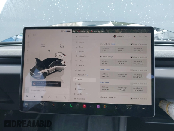 ✅ 2025 Tesla Model 3 Long Range • VIN: 5YJ3E1EA2SF038226 • Lot: 44051720. Wystawiony na IAAI z przebiegiem 6 964 mil. Bezpłatny archiwum sprzedaży aukcyjnych z USA i szczegółowy raport historii pojazdu na DreamBid. Zdjęcie 7.