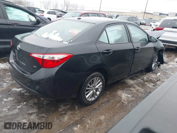 ✅ 2014 Toyota Corolla LE • VIN: 2T1BURHE5EC154248 • Lot: 44011307. Wystawiony na IAAI z przebiegiem 75 053 mil. Bezpłatny archiwum sprzedaży aukcyjnych z USA i szczegółowy raport historii pojazdu na DreamBid. Zdjęcie 4.