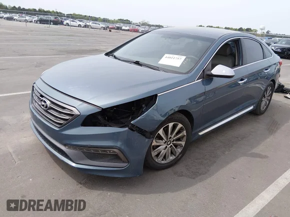✅ 2015 Hyundai Sonata Limited • VIN: 5NPE34AF9FH255345 • Lot: 44811757. Wystawiony na IAAI z przebiegiem 137 435 mil. Bezpłatny archiwum sprzedaży aukcyjnych z USA i szczegółowy raport historii pojazdu na DreamBid. Zdjęcie 2.