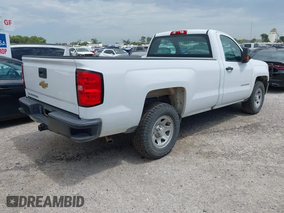 ✅ 2017 Chevrolet Silverado 1500 LS • VIN: 1GCNCNEC9HZ126555 • Лот: 45326455. Опубликован ранее на IAAI с пробегом 45 947 миль. Бесплатный доступ к архиву аукционных продаж из США и подробный отчёт об истории автомобиля на DreamBid. Изображение 4.
